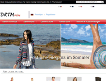 Tablet Screenshot of drtm-online.de
